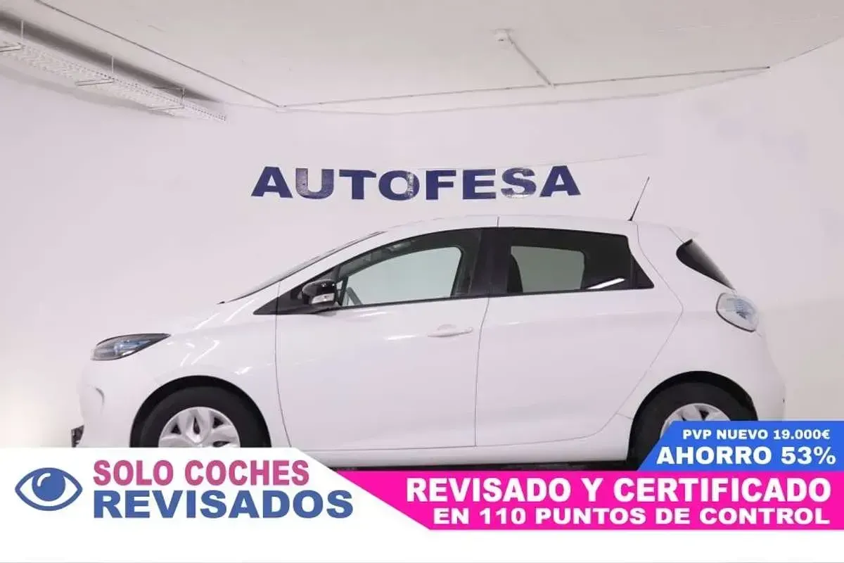 Usado Renault Zoe Life 64 kW (88 CV) 2016 Blanco Utilitario