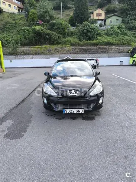Usado Peugeot 308 Premium 120 CV (88 kW) 2009 Negro Berlina