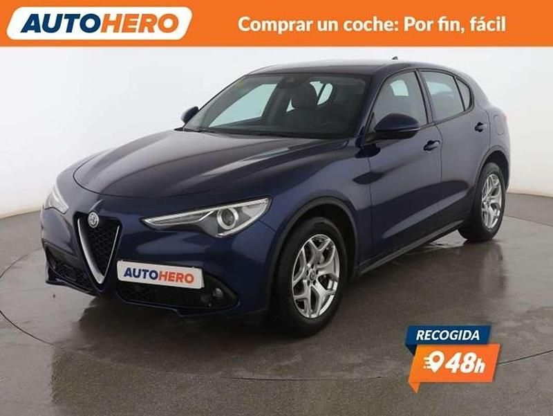 Usado Alfa Romeo Stelvio Super 150 CV (110 kW) 2018 Azul SUV