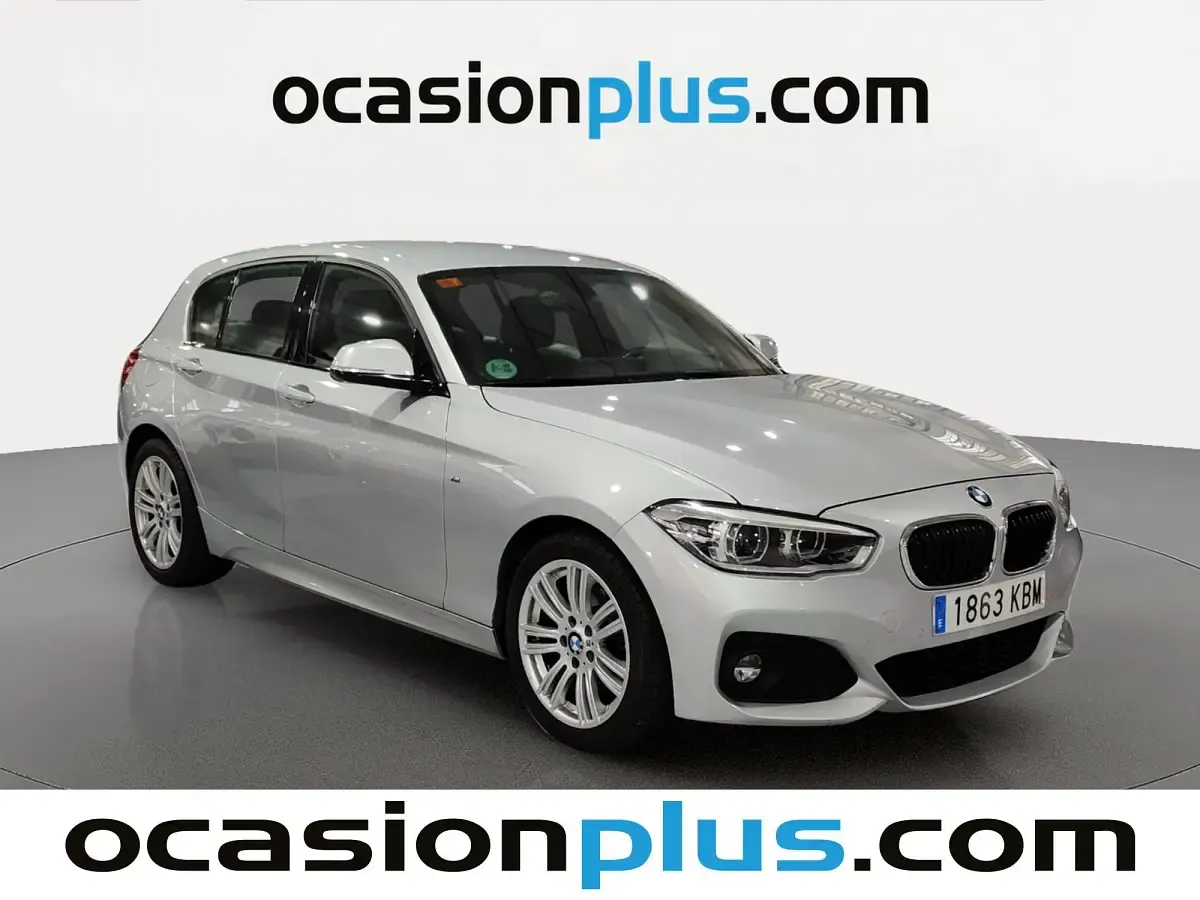 Usado BMW 118 150 CV (110 kW) 2017 Gris Utilitario