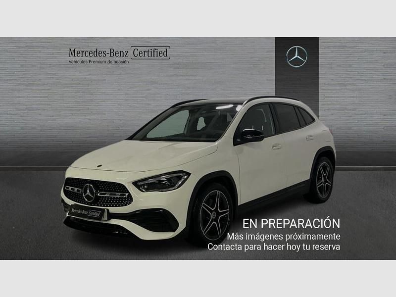 Pintura uni, blanco polar Usado 2021 Mercedes GLA220 AMG line SUV | 37.490 € (Precio justo) - Imagen 1/4