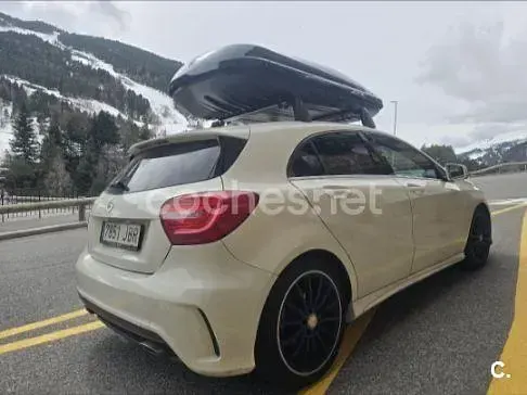 Usado Mercedes A220 AMG line 170 CV (125 kW) 2014 Blanco Utilitario
