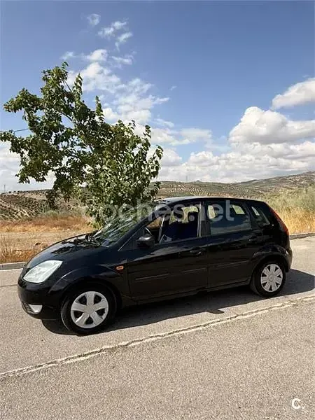 Usado Ford Fiesta Trend 68 CV (50 kW) 2003 Negro Utilitario