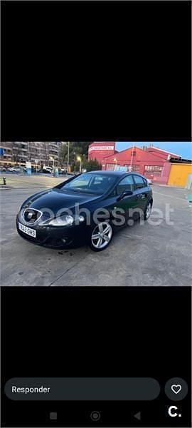 Usado Seat Leon Stylance 140 CV (102 kW) 2008 Negro Utilitario