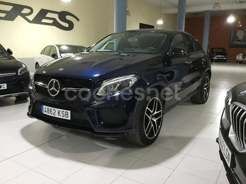 Azul Usado 2018 Mercedes GLE350 Coupe | 41.900 € (Precio justo) - Imagen 1/4