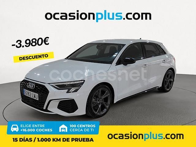 Blanco Usado 2021 Audi A3 Sportback e-tron S-Line Utilitario | 28.390 € (Precio justo) - Imagen 1/4