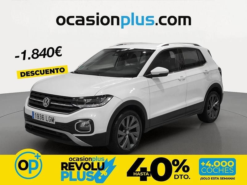 Usado VW T-Cross Sportline 150 CV (110 kW) 2020 Blanco SUV
