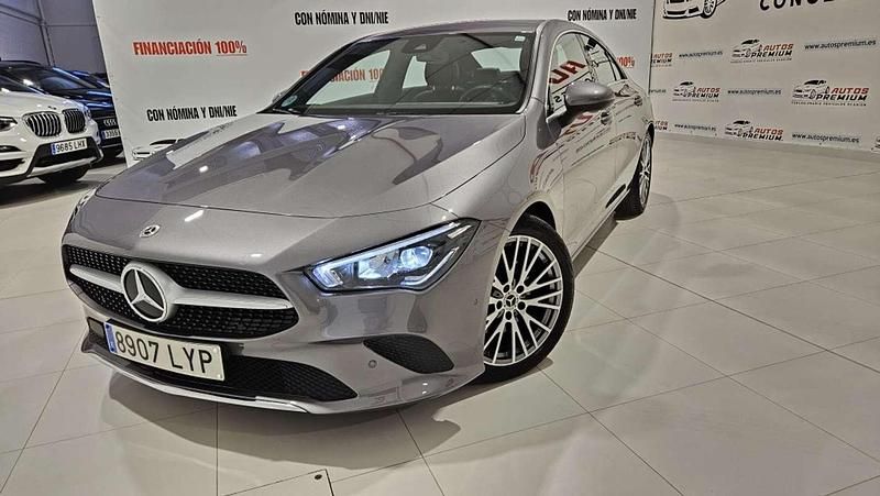 Usado Mercedes CLA200 150 CV (110 kW) 2022 Gris Coupe