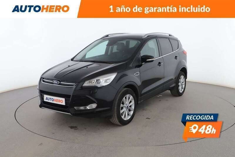 Negro Usado 2015 Ford Kuga Titanium SUV | 11.599 € (Precio justo) - Imagen 1/3