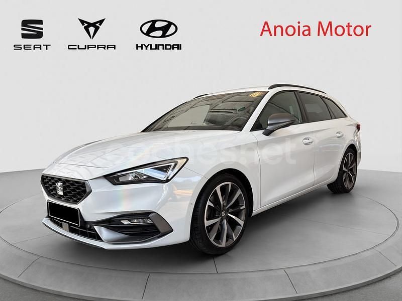 Blanco Usado 2022 Seat Leon FR Familiar | 21.450 € (Precio justo) - Imagen 1/4