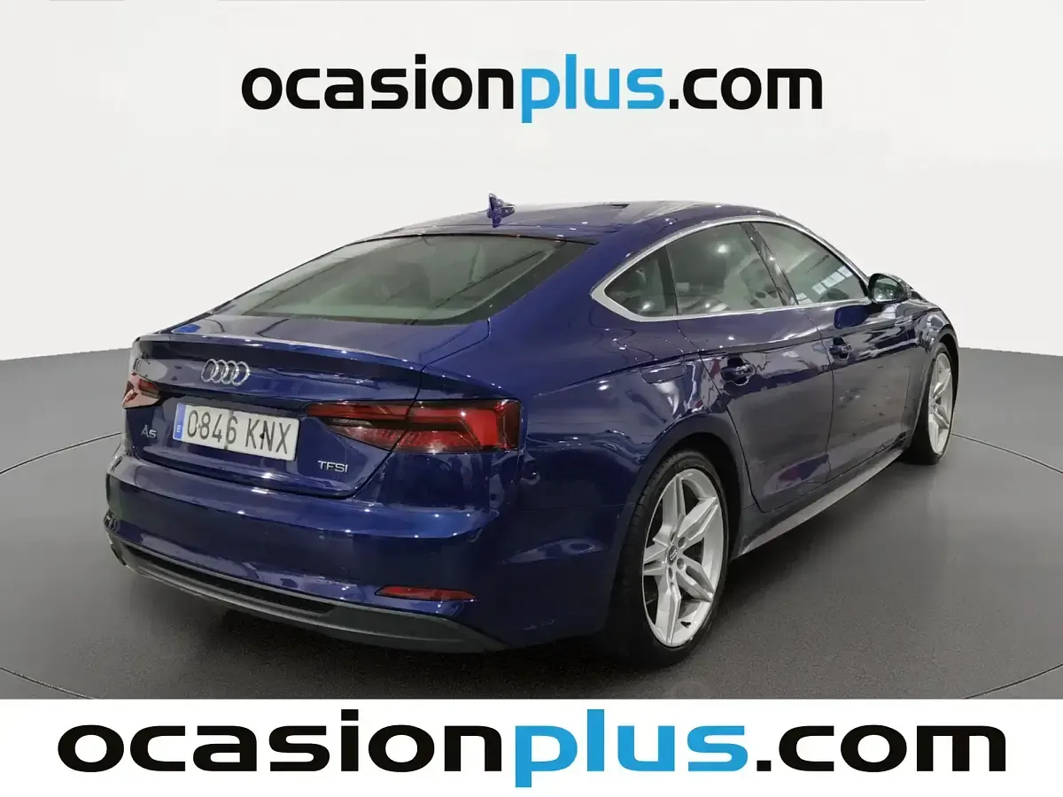 Usado Audi A5 Sport 150 CV (110 kW) 2018 Azul Coupe
