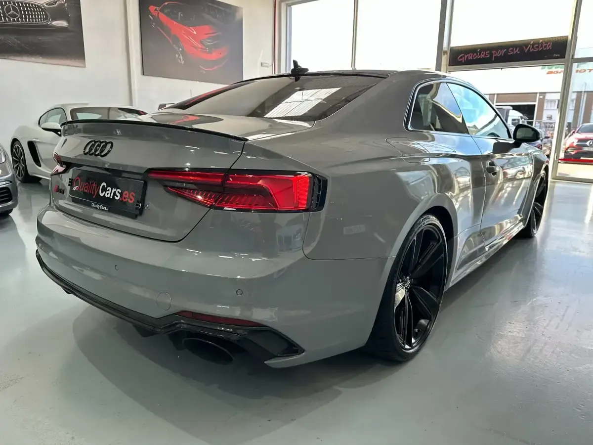 Usado Audi RS5 450 CV (330 kW) 2017 Gris Coupe