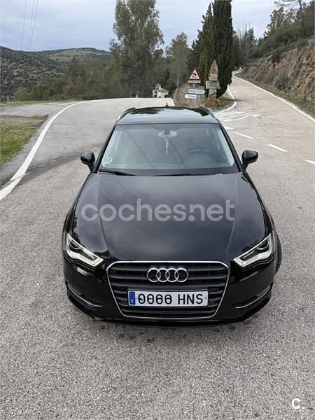 Negro Usado 2013 Audi A3 Attraction Berlina | 10.800 € (Precio justo) - Imagen 1/4