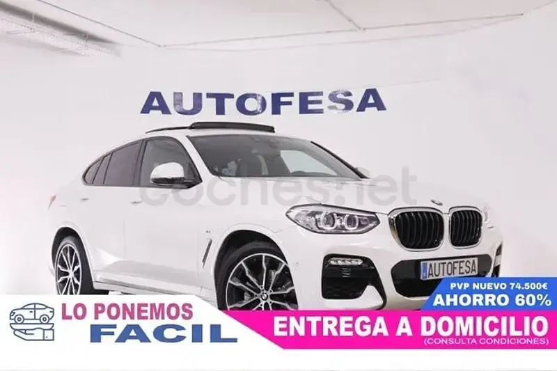 Usado BMW X4 M Sport 190 CV (139 kW) 2019 Blanco SUV