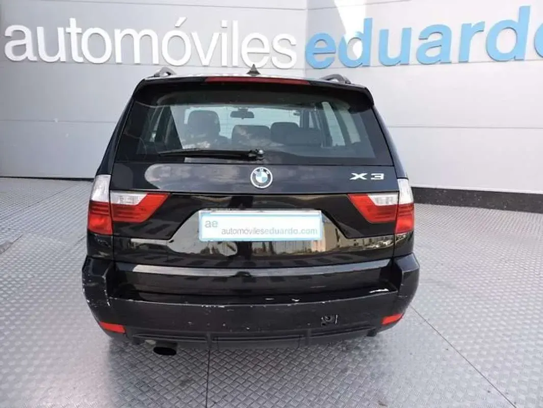 Usado BMW X3 177 CV (130 kW) 2008 Negro SUV