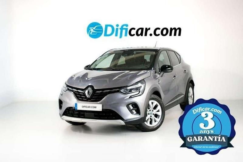 Gris Usado 2021 Renault Captur Zen SUV | 16.490 € (Precio justo) - Imagen 1/4