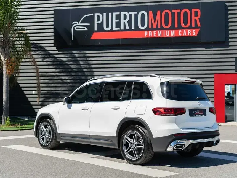 Usado Mercedes GLB200 150 CV (110 kW) 2023 Blanco SUV