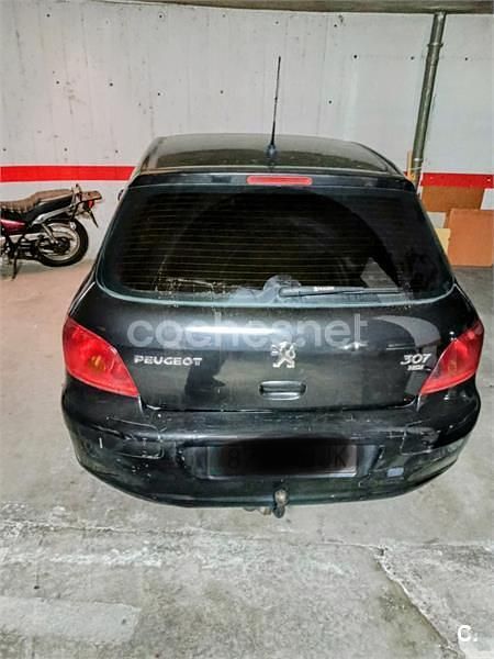 Usado Peugeot 307 136 CV (100 kW) 2005 Negro Berlina