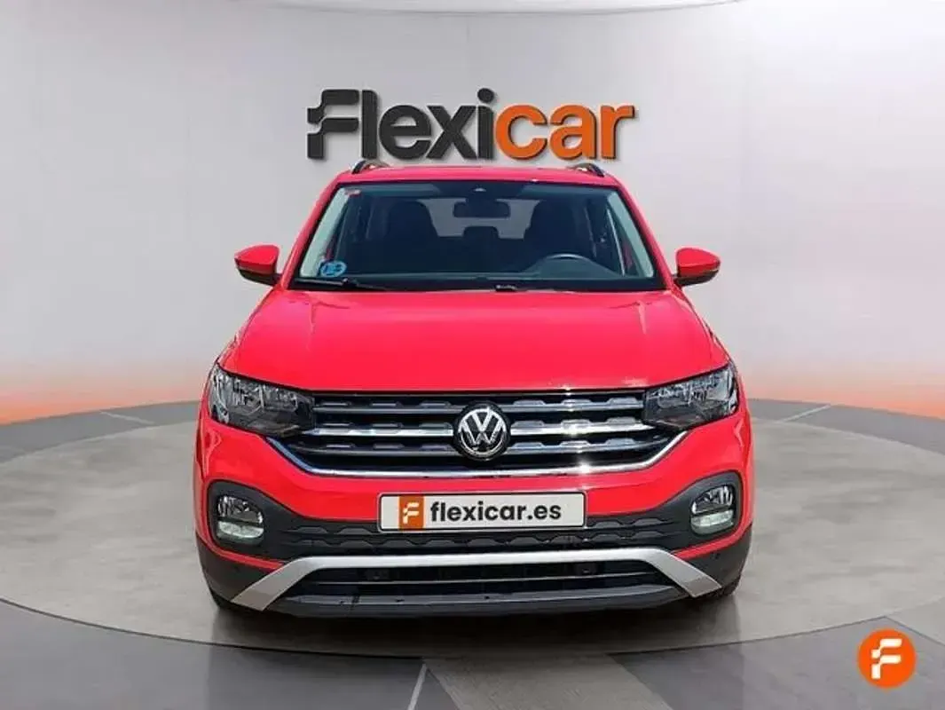 Usado VW T-Cross Advance 95 CV (69 kW) 2019 Rojo SUV