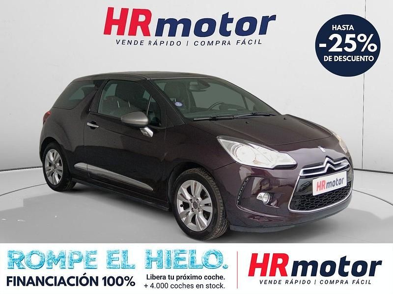 Usado DS Automobiles DS3 Style 110 CV (80 kW) 2015 Rojo Utilitario