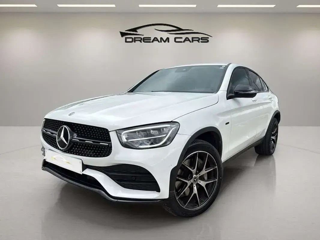 Usado Mercedes GLC300e 306 CV (225 kW) 2021 Blanco SUV