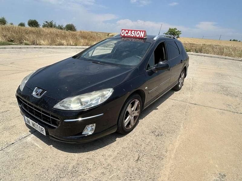 Usado Peugeot 407 Sport 140 CV (102 kW) 2010 Negro Familiar