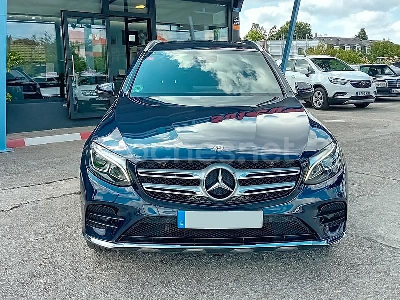 Usado Mercedes GLC220 170 CV (125 kW) 2017 Azul SUV