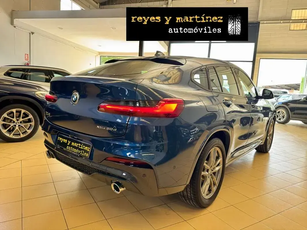 Usado BMW X4 M Sport 190 CV (139 kW) 2021 Azul SUV