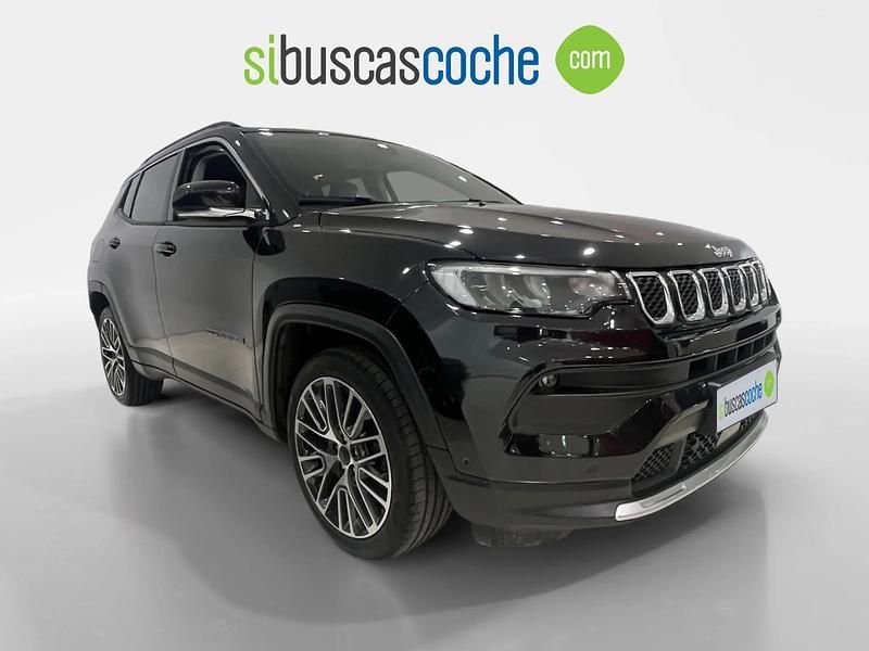 Negro Usado 2021 Jeep Compass Limited SUV | 22.990 € (Caro) - Imagen 1/4