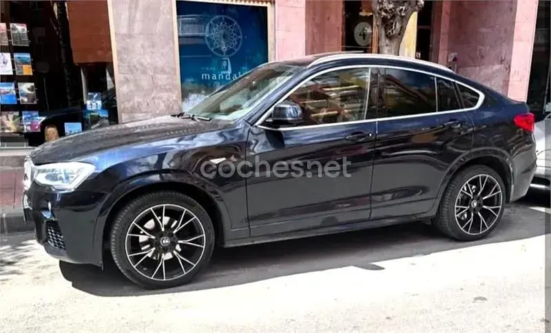 Usado BMW X4 313 CV (230 kW) 2016 Negro SUV