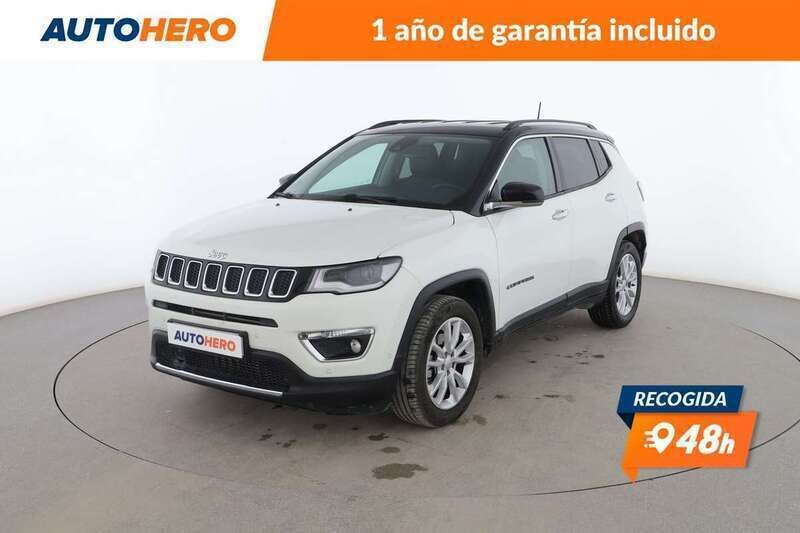 Blanco Usado 2020 Jeep Compass Limited SUV | 18.570 € (Precio justo) - Imagen 1/4