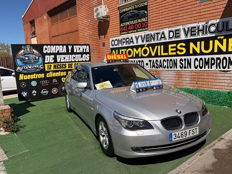 Usado BMW 520 177 CV (130 kW) 2008 Gris / plata Berlina