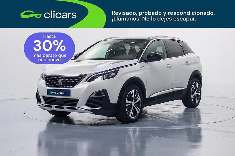 Usado Peugeot 3008 GT-line 130 CV (95 kW) 2018 Blanco SUV