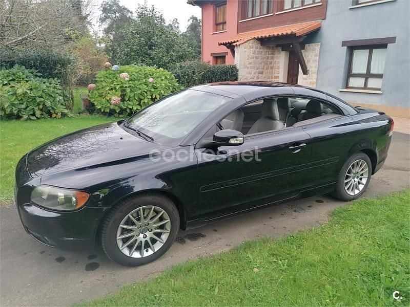 Usado Volvo C70 Momentum 180 CV (132 kW) 2008 Negro Descapotable