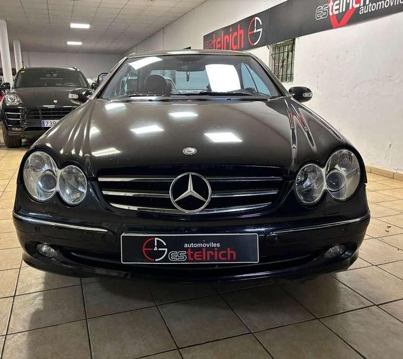 Usado Mercedes CLK200 170 CV (125 kW) 2003 Negro Berlina