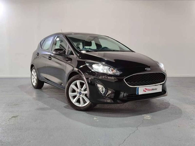 Negro Usado 2022 Ford Fiesta Trend Utilitario | 14.499 € (Precio justo) - Imagen 1/4