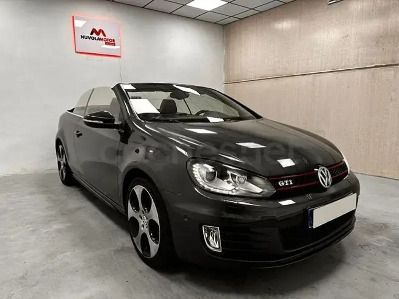 Usado VW Golf Cabriolet GTI 210 CV (154 kW) 2014 Negro Descapotable