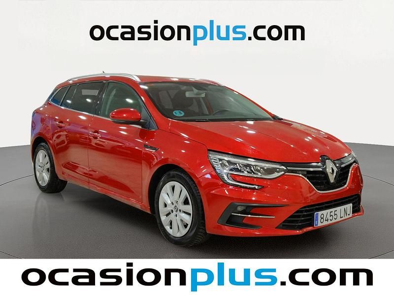 Usado Renault Mégane GrandTour Intens 115 CV (84 kW) 2021 Rojo Familiar