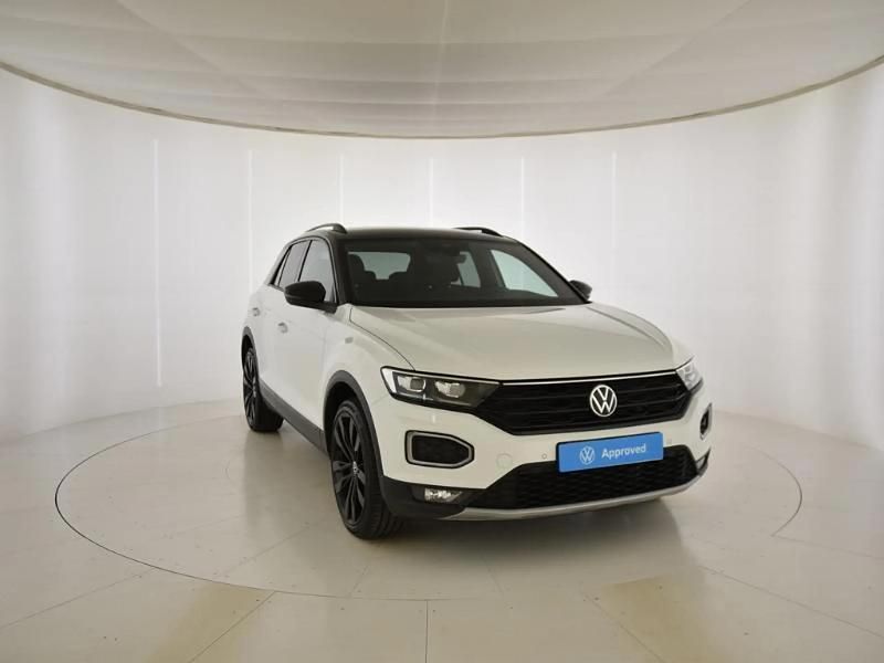 Blanco Usado 2021 VW T-Roc Sportline SUV | 19.990 € (Precio justo) - Imagen 1/4