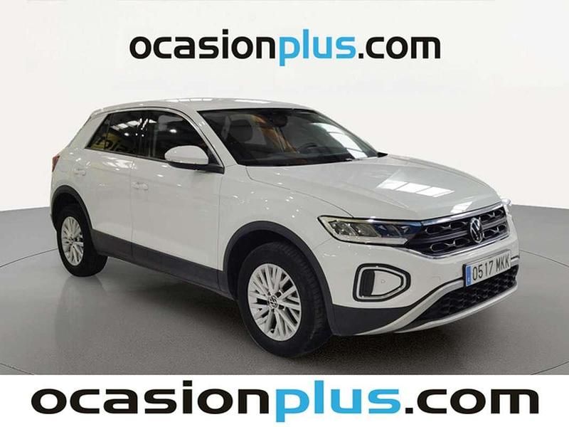 Usado VW T-Roc 110 CV (80 kW) 2023 Blanco SUV