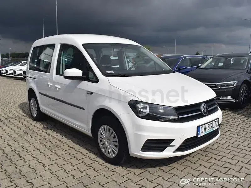 Usado VW Caddy Edition 102 CV (75 kW) 2019 Blanco Monovolumen