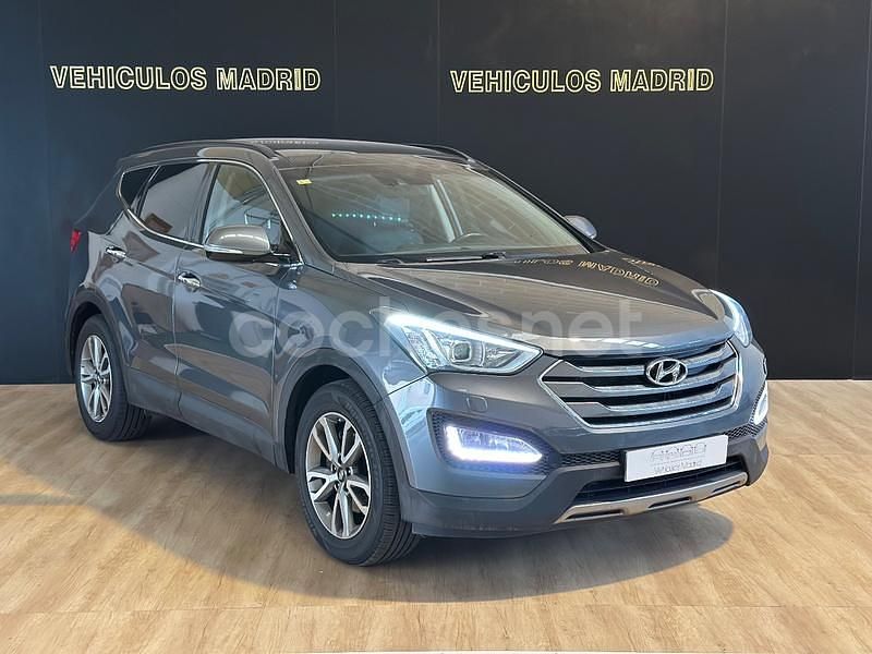 Usado Hyundai Santa Fe 197 CV (144 kW) 2014 Gris / plata SUV