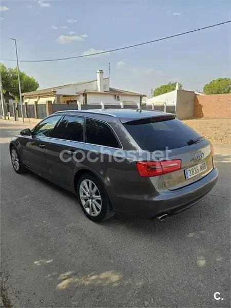 Usado Audi A6 204 CV (150 kW) 2013 Marrón Familiar