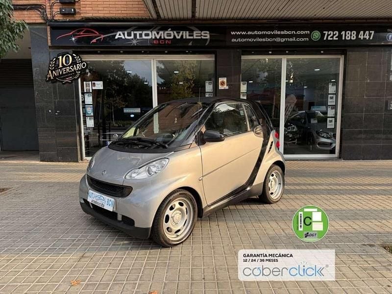 Gris Usado 2011 Smart ForTwo Coupé Pure Coupe | 6990 € (Precio justo) - Imagen 1/4