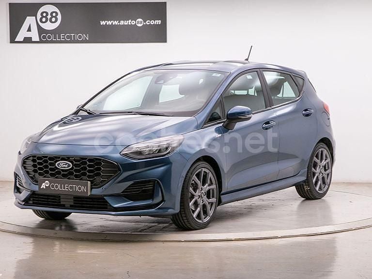 Usado Ford Fiesta ST-Line X 125 CV (91 kW) 2023 Azul Berlina
