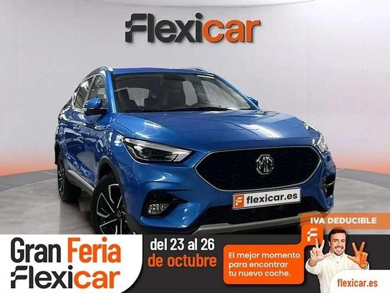 Azul Usado 2023 MG ZS Luxury Berlina | 15.490 € (Precio justo) - Imagen 1/4