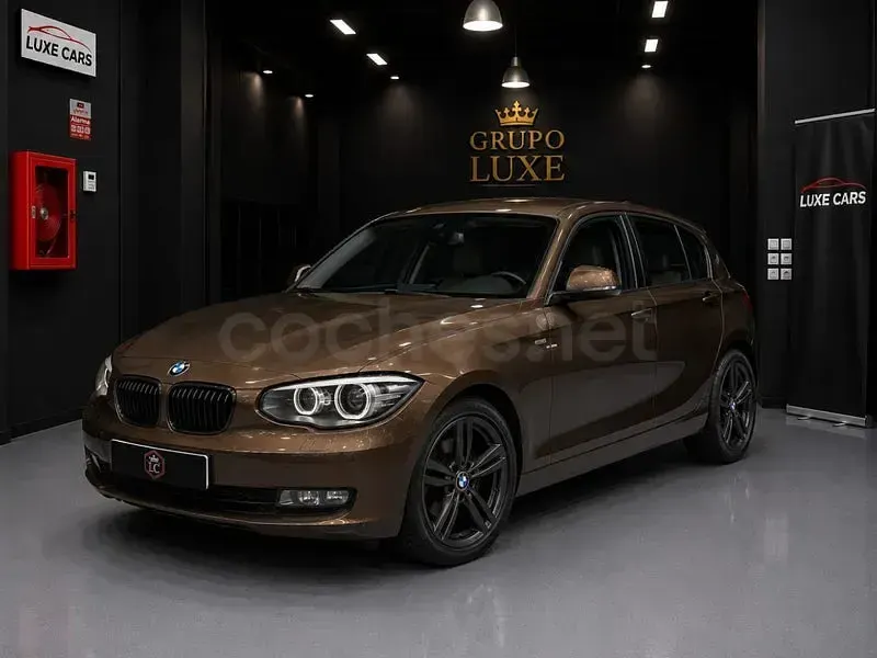 Usado BMW 118 Comfort Edition 143 CV (105 kW) 2011 Marrón Utilitario