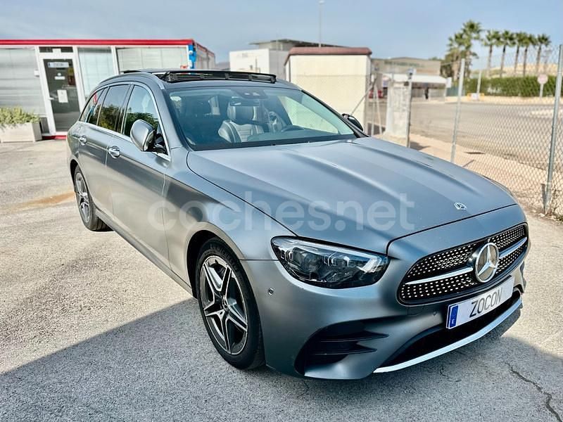 Gris / plata Usado 2021 Mercedes E400 Familiar | 32.800 € (Super precio) - Imagen 1/4
