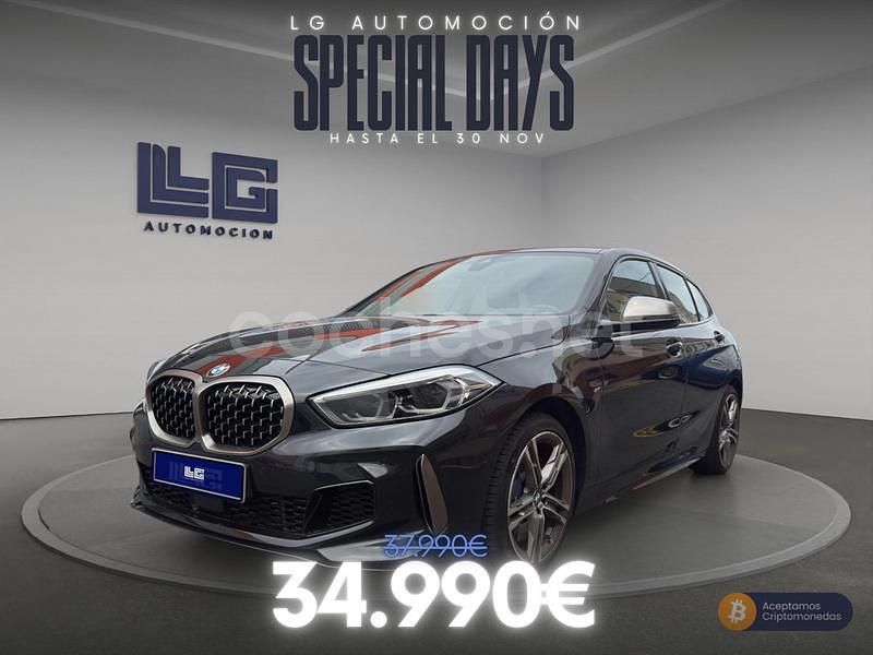 Negro Usado 2020 BMW M135 Utilitario | 34.990 € (Precio justo) - Imagen 1/4
