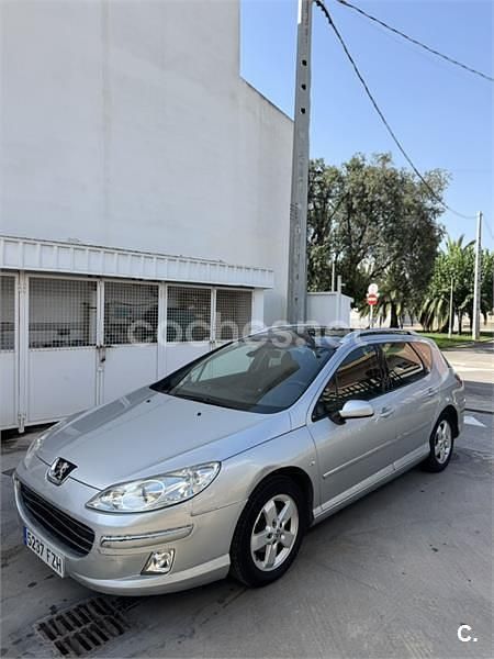 Usado Peugeot 407 Premium 136 CV (100 kW) 2008 Gris / plata Berlina